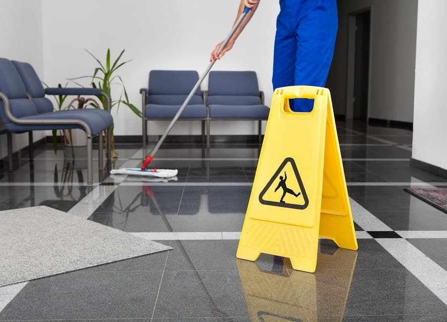 Reception and waiting area cleaning services in Boston commercial offices