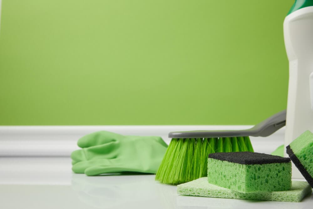 Professional eco-friendly office cleaning services creating a healthy workplace environment in Boston