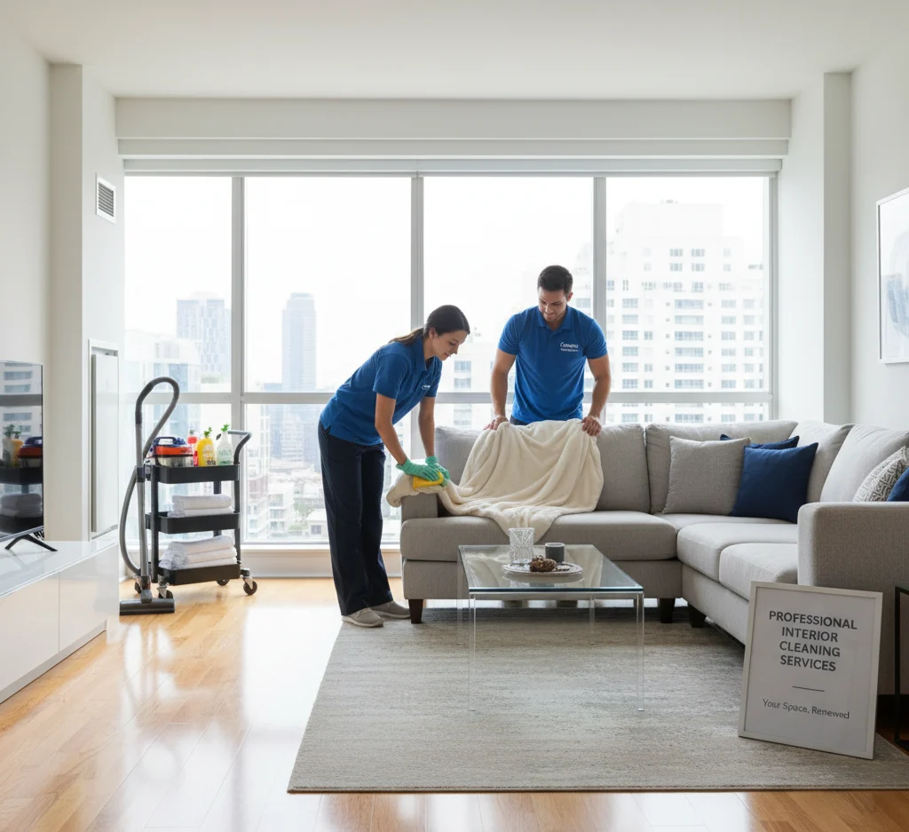 Professional interior cleaning services - Boston commercial buildings